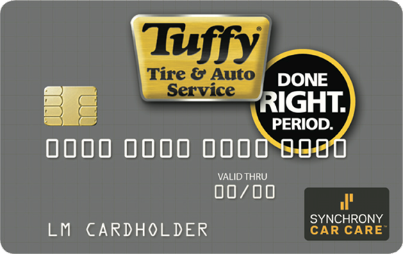 Tuffy Credit Card - Click to Apply